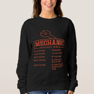Mechanische Stundensätze Sweatshirt