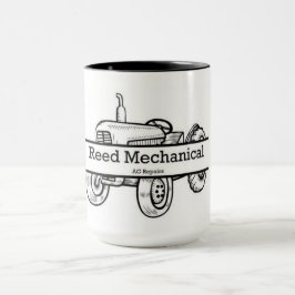 Mechanische Tasse der Reed-Werbung