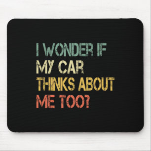 Mechanische Typ Vater zum Tag der Toten Mens Autot Mousepad