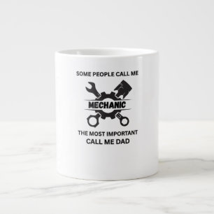 Mechanische Vater-Tasse - Die doppelte Rolle von F Jumbo-Tasse