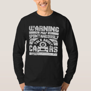 Mechanische Warnung bei Auto Ich kann spontan über T-Shirt