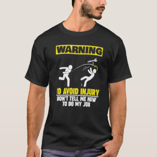 Mechanische Warnung sagt mir nicht, wie ich meine  T-Shirt