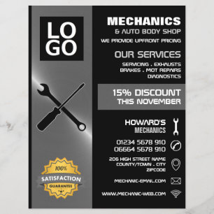 Mechanische Werkzeuge, Auto Mechanik/Reparatur Wer Flyer