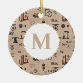 Mechanische wissenschaftliche Monographie Keramik Ornament