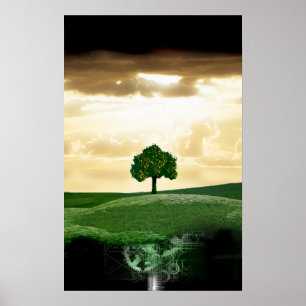 mechanische Wurzel Poster