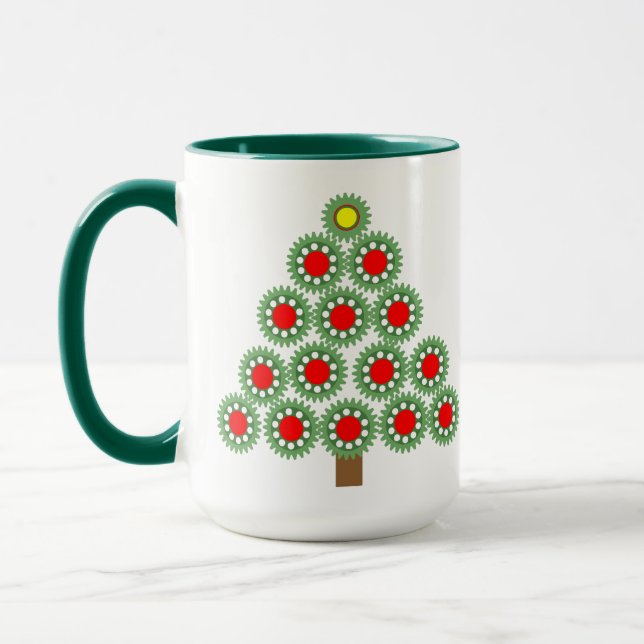 Mechanische Zahnradweide Tasse (Links)