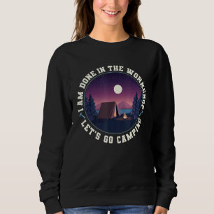 Mechanische Zelt Ich bin in der Werkstatt Gelassen Sweatshirt