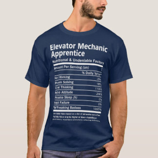 Mechanischer Aufzug Ernährung und Unden T-Shirt
