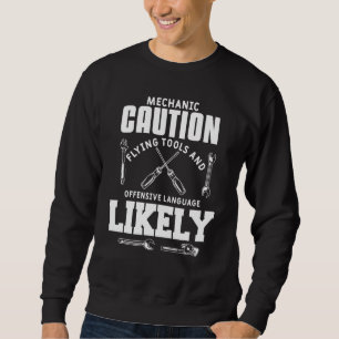 Mechanischer Auto für Männer Sweatshirt