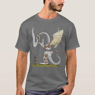 Mechanischer Drache T-Shirt