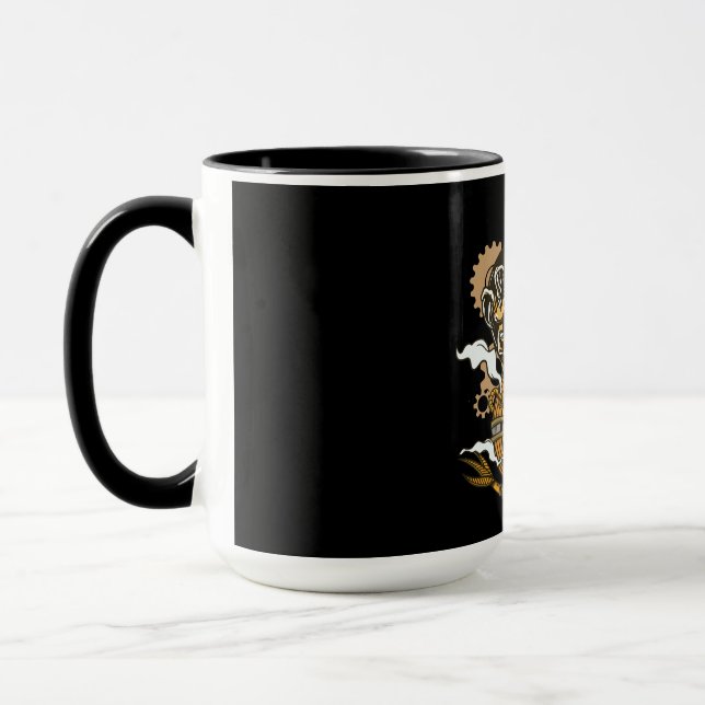 Mechanischer Drache Tasse (Links)