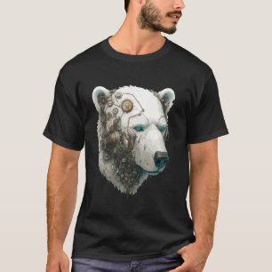 Mechanischer Eisbärenroboter Arktische Kreaturenst T-Shirt