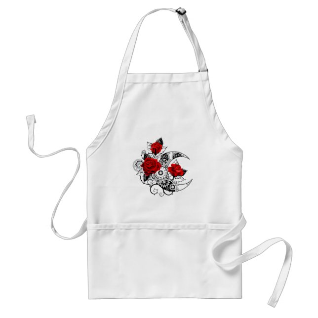 Mechanischer Halbmond mit Rote Rosen Schürze (Vorne)