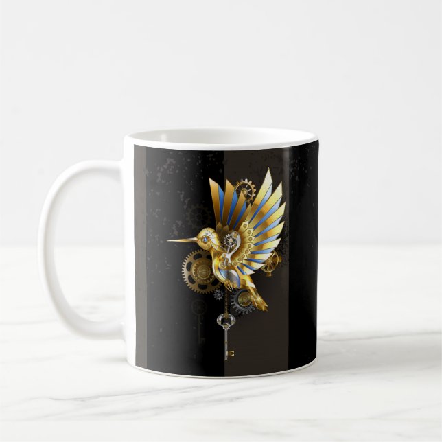 Mechanischer Hummingvogel Kaffeetasse (Links)