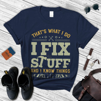Mechanischer Husband-T - Shirt | Vatertagsgeschenk