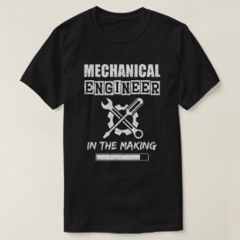 Mechanischer Ingenieur in der Herstellung, grungy T-Shirt