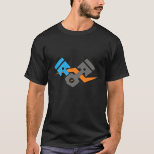 Mechanischer Karo Motor für Diesel und Personenkra T-Shirt