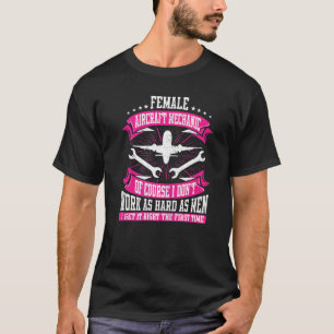 Mechanischer Luftfahrzeug für Frauen T-Shirt