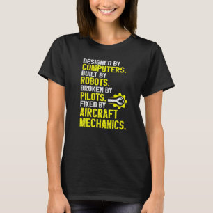 Mechanischer Luftfahrzeugverkehr T-Shirt