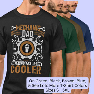 Mechanischer Papa wie ein normaler, aber cooler T-Shirt