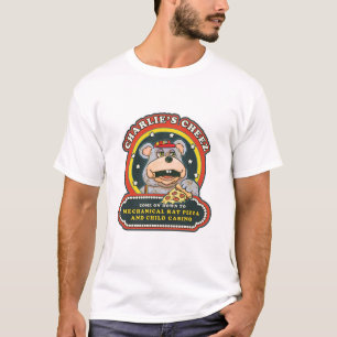 Mechanischer Rat Pizza & Child Casino T - Shirt