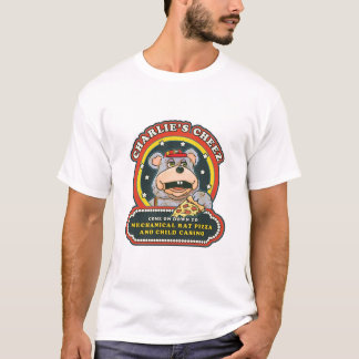 Mechanischer Rat Pizza & Child Casino T - Shirt