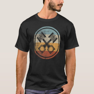 Mechanischer Retro-Automobil T-Shirt