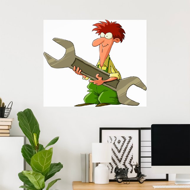 Mechanischer Riesenspanner Poster (Von Creator hochgeladen)