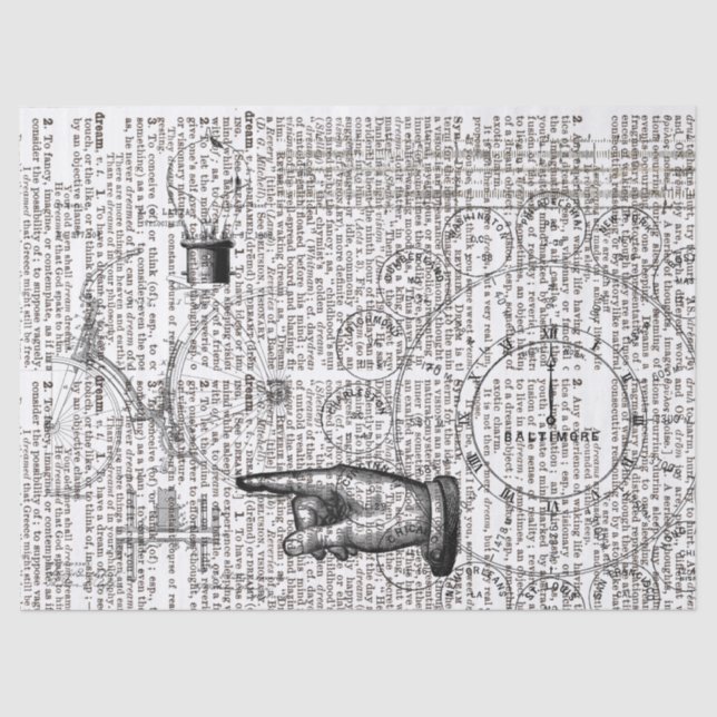 Mechanischer Traum Seidenpapier (Vorderseite)