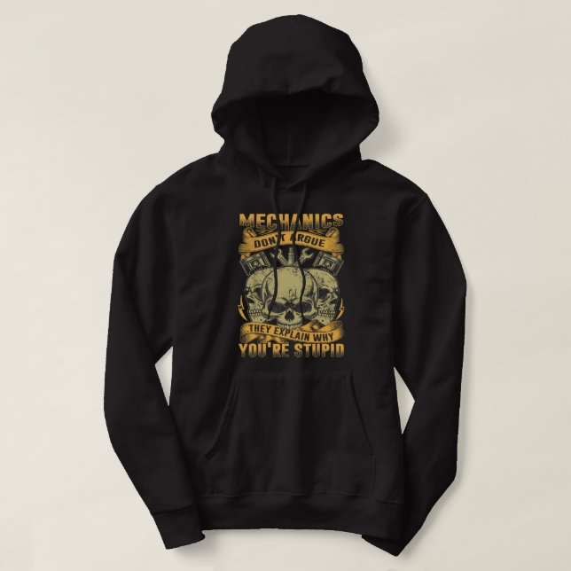 Mechanischer Typ Hoodie (Design vorne)