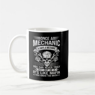 Mechanischer Typ Muskelwagen Garage Kaffeetasse
