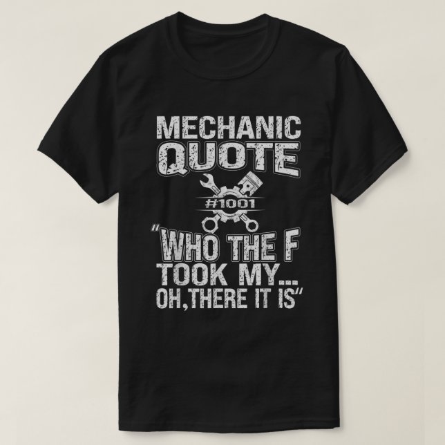 Mechanischer Typ T-Shirt (Design vorne)