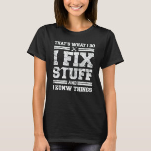 Mechanischer Vater für Männer Das ist, was ich mac T-Shirt
