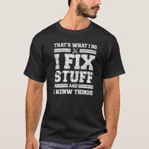 Mechanischer Vater für Männer Das ist, was ich mac T-Shirt