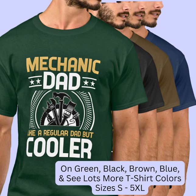 Mechanischer Vater wie normale, aber Coolere Tools T-Shirt (Von Creator hochgeladen)