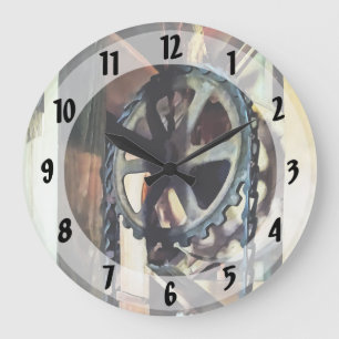 Mechanischer Vorteil Große Wanduhr