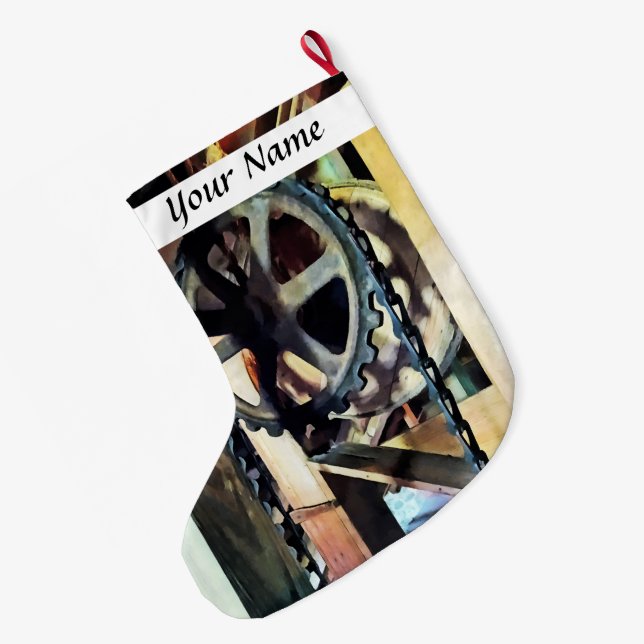 Mechanischer Vorteil Großer Weihnachtsstrumpf (Rückseite (Hängend))