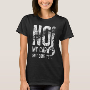 Mechanisches Auto Garage Auto für Männer Vater T-Shirt