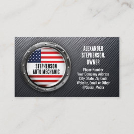 Mechanisches Auto von Pkw aus Pkw Visitenkarte