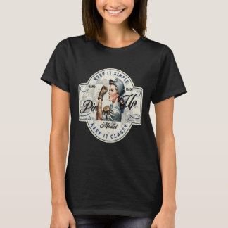 Mechanisches Button T-Shirt