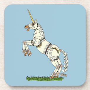 Mechanisches Einhorn Getränkeuntersetzer