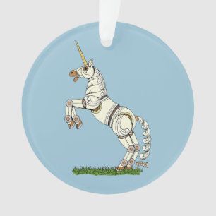 Mechanisches Einhorn Ornament