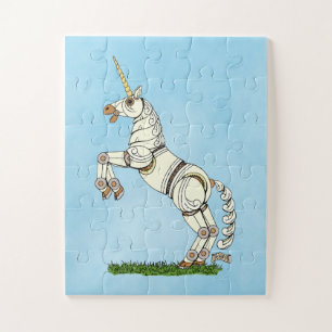 Mechanisches Einhorn Puzzle