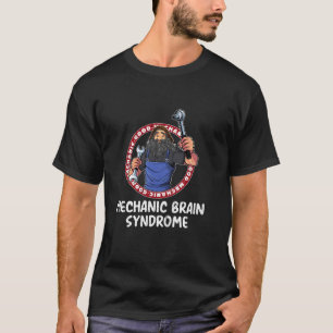 Mechanisches Gehirnsyndrom Funny Trucker Spaß Truc T-Shirt