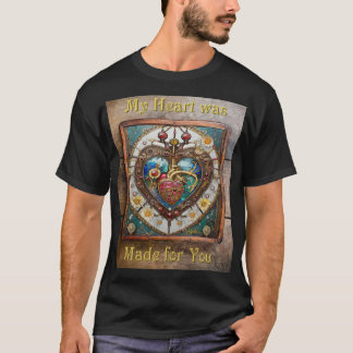 Mechanisches Herz Anatomische Steampunk-Serie T-Shirt