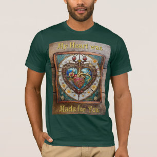Mechanisches Herz Anatomische Steampunk-Serie T-Shirt