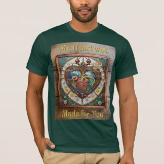 Mechanisches Herz Anatomische Steampunk-Serie T-Shirt