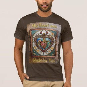 Mechanisches Herz Anatomische Steampunk-Serie T-Shirt