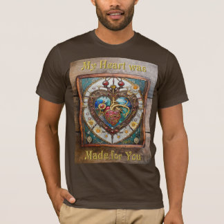Mechanisches Herz Anatomische Steampunk-Serie T-Shirt