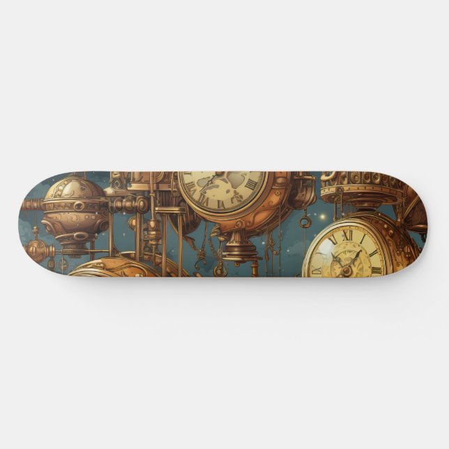 Mechanisches Karomuster Skateboard (Horizontal)
